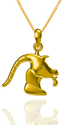 43% OFF on Exxotic Jewelz Capricorn Zodiac 22K Yellow Gold Plated Silver Pendant 43% OFF on Exxotic Jewelz Capricorn Zodiac 22K Yellow Gold Plated Silver Pendant