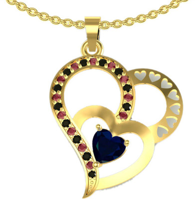 75% OFF on Suvarnadeep Rossy Yellow Gold Plated Sterling Silver Pendant