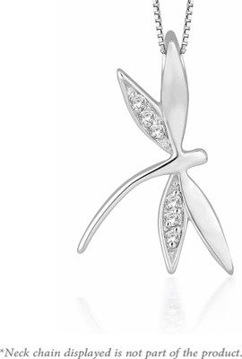 10% OFF on Peora Rhodium Plated Silver Pendant 10% OFF on Peora Rhodium Plated Silver Pendant