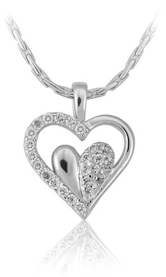 50% OFF on Infinity Intrigue Rhodium Plated Brass Pendant 50% OFF on Infinity Intrigue Rhodium Plated Brass Pendant