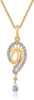 10% OFF on Karatcraftin Enrolla 22K Yellow Gold, Rhodium Plated Gold Pendant
