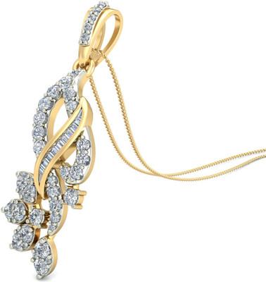 WearYourShine by PCJ The Kimya Diamond 18K Diamond Gold Pendant