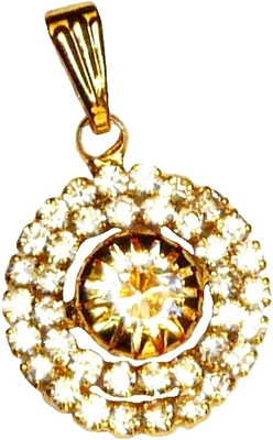 73% OFF on Camy Eye American Diamond Cubic Zirconia Alloy Pendant
