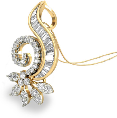 WearYourShine by PCJ The Sigrid Diamond 18K Diamond Gold Pendant