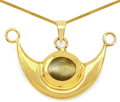 46% OFF on Asthadhatu Cat's Eye Alloy Pendant