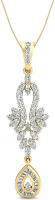 WearYourShine by PCJ The Zenna Diamond 18K Diamond Gold Pendant