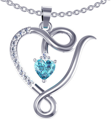 62% OFF on Suvarnadeep Rose Rhodium Plated Zircon Sterling Silver Pendant 62% OFF on Suvarnadeep Rose Rhodium Plated Zircon Sterling Silver Pendant