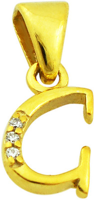 40% OFF on Exxotic Jewelz Alphabet 22K Yellow Gold Plated Silver Pendant 40% OFF on Exxotic Jewelz Alphabet 22K Yellow Gold Plated Silver Pendant