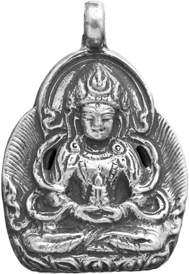 Exotic India Amitabha Buddha Sterling Silver Pendant Exotic India Amitabha Buddha Sterling Silver Pendant