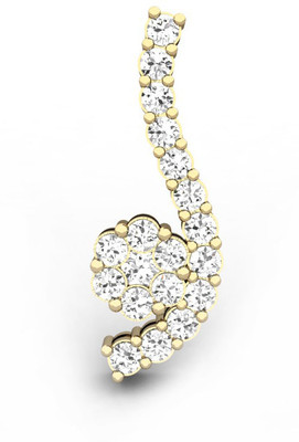 19% OFF on Candere The Horse of Wisdom Rhodium Plated 14K Yellow Gold Pendant