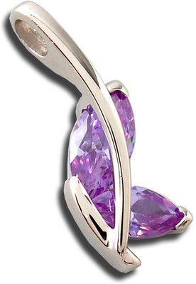 30% OFF on Exxotic Jewelz Royal Style Rhodium Plated Silver Pendant