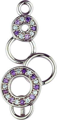 30% OFF on Exxotic Jewelz Style Diva Rhodium Plated Silver Pendant