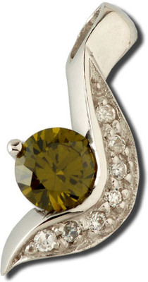 30% OFF on Exxotic Jewelz Stylish Fashion Rhodium Plated Silver Pendant