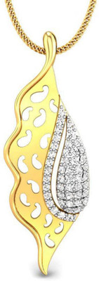 Candere Carolina 14K Diamond Yellow Gold Pendant