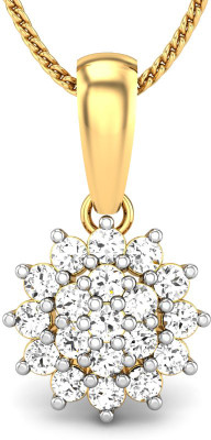 20% OFF on Candere Star Shine Rhodium Plated 14K White Gold Pendant