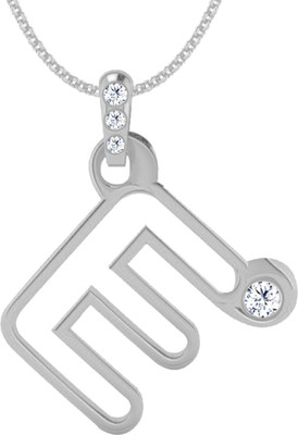 40% OFF on Jacknjewel Feather Touch E Silver Plated Diamond Silver Pendant 40% OFF on Jacknjewel Feather Touch E Silver Plated Diamond Silver Pendant