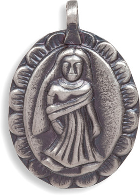 13% OFF on Silverwala Sterling Silver Plated Silver Pendant