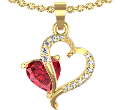 Suvarnadeep Rossy Rhodium Plated Sterling Silver Pendant