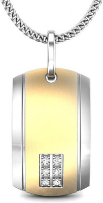 Candere Carter 18K Diamond White Gold Pendant