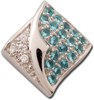 32% OFF on Exxotic Jewelz Trendy Fashion Rhodium Plated Silver Pendant