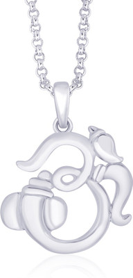 25% OFF on Taraash Ganesha With Om Sterling Silver Pendant 25% OFF on Taraash Ganesha With Om Sterling Silver Pendant