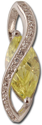 43% OFF on Exxotic Jewelz Traditional Fashion Rhodium Plated Silver Pendant