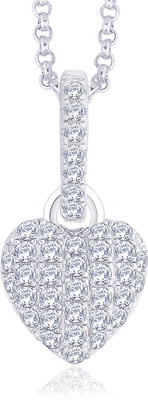 10% OFF on Peora Rhodium Plated Silver Pendant 10% OFF on Peora Rhodium Plated Silver Pendant