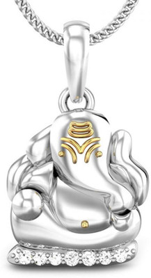 Candere Mayureshwar 18K Diamond White Gold Pendant Candere Mayureshwar 18K Diamond White Gold Pendant