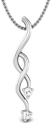 20% OFF on Candere Paradise Diamond Rhodium Plated 14K White Gold Pendant 20% OFF on Candere Paradise Diamond Rhodium Plated 14K White Gold Pendant