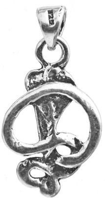 Exotic India Kundalini Sterling Silver Pendant Exotic India Kundalini Sterling Silver Pendant