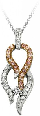 30% OFF on Exxotic Jewelz Diva Look Rhodium Plated Silver Pendant