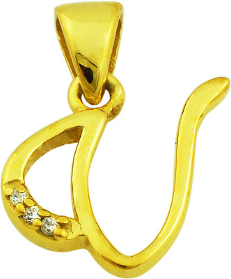40% OFF on Exxotic Jewelz Alphabet 22K Yellow Gold Plated Silver Pendant 40% OFF on Exxotic Jewelz Alphabet 22K Yellow Gold Plated Silver Pendant
