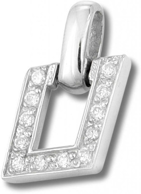 27% OFF on Exxotic Jewelz Trendy Fashion Rhodium Plated Silver Pendant