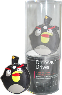64% OFF on Dinosaur Drivers Angry Bird Black 16 GB Pen Drive 64% OFF on Dinosaur Drivers Angry Bird Black 16 GB Pen Drive
