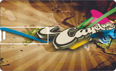 54% OFF on Printland Credit Card Chick 8GB Card 8 GB  Pen Drive