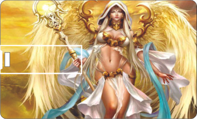 50% OFF on Printland Credit Card Angel & Lady 8 GB Pen Drive