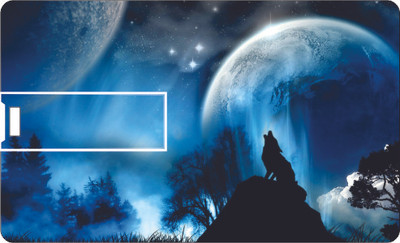 57% OFF on Printland Credit card Moon walk 8 GB Pen Drive