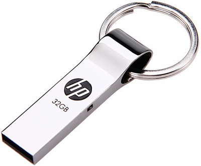 HP V-285-W 32 GB Utility Pendrive (Grey) 