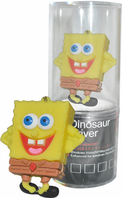 62% OFF on Dinosaur Drivers Sponge Bob Smile 8 GB Pen Drive