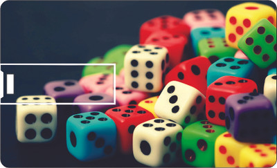 61% OFF on Printland Credit Card Roll The Dice 8 GB Pen Drive