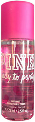 33% OFF on Victoria's Secret Pink Ready To Party Body Mist Eau de Toilette - 75 ml