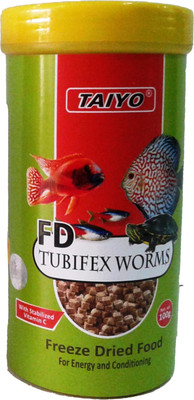Taiyo Tubifex Worms 100gm Fish Fish Food