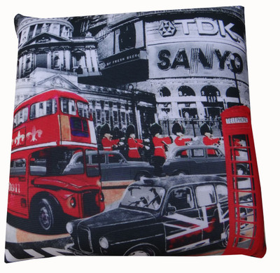 50% OFF on Squeezy Hush Micro Beads Printed Cushion Air Pillow