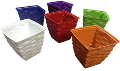 58% OFF on E-plant Plant Container Set Pack of 6, Plastic 58% OFF on E-plant Plant Container Set Pack of 6, Plastic