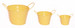 Blessed Garden Metal Indoor Plant Container Set (Pack of 3)