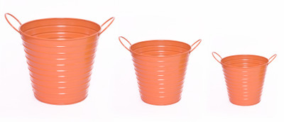 18% OFF on Blessed Garden Plant Container Set Pack of 3, Metal