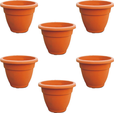 Atlantic Plant Container Set Pack of 6, Plastic Atlantic Plant Container Set Pack of 6, Plastic