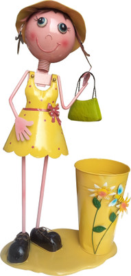 43% OFF on Joy Living Decorated Girl Plant Container 43% OFF on Joy Living Decorated Girl Plant Container