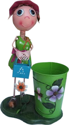 43% OFF on Joy Living Decorated Girl Plant Container 43% OFF on Joy Living Decorated Girl Plant Container