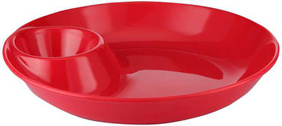 10% OFF on Borosil Round_Snack_Mate Solid Melamine Plate Red, Pack of 1 10% OFF on Borosil Round_Snack_Mate Solid Melamine Plate Red, Pack of 1